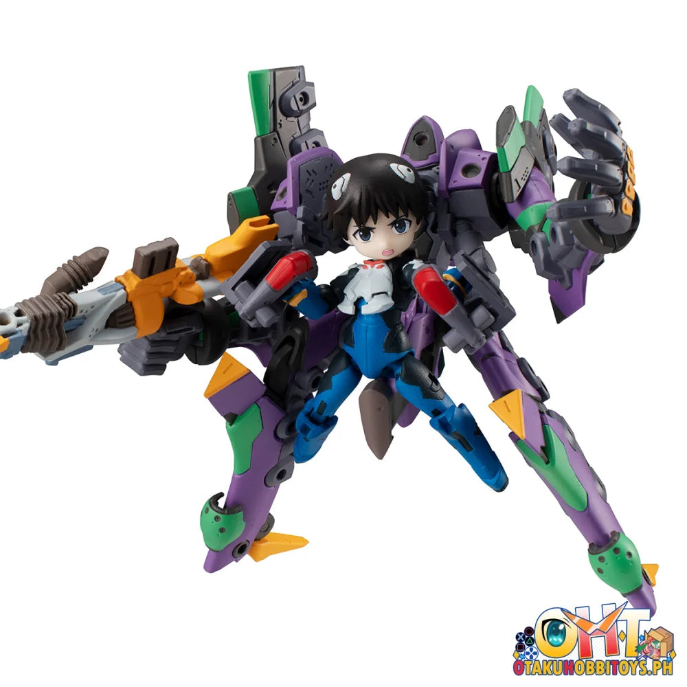 Megahouse DESKTOP ARMY Evangelion: New Theatrical Edition Ikari Shinji & Evangelion No. 1 (Repeat)