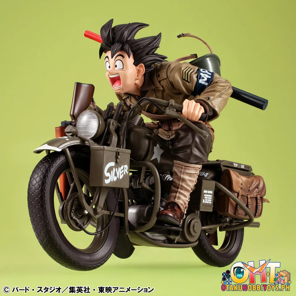 Megahouse DESKTOP REAL McCOYEX Dragon Ball Z Son Goku & Bike