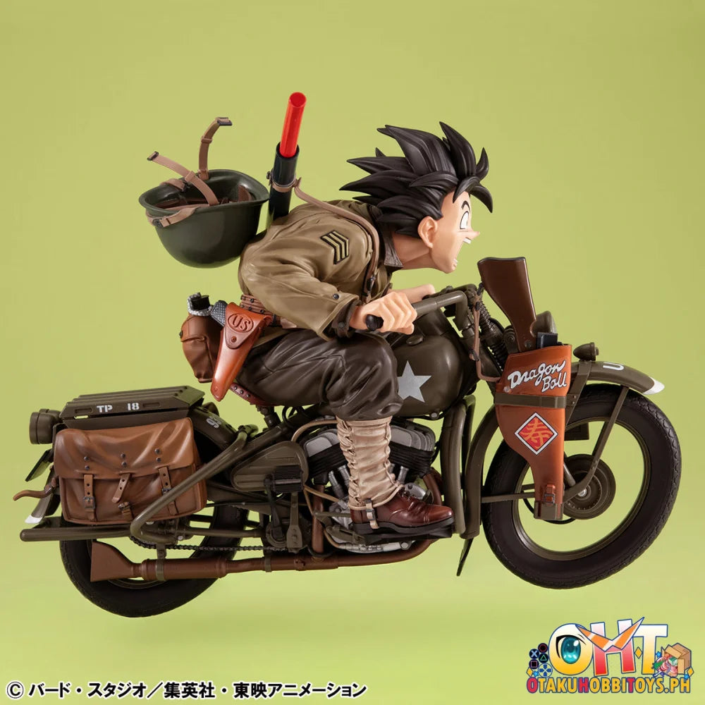 Megahouse DESKTOP REAL McCOYEX Dragon Ball Z Son Goku & Bike