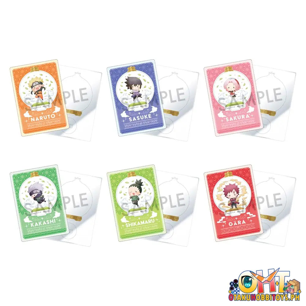 Megahouse Dome Acrylic Stand: Naruto Shippuden - Sparkling Entrance! [Set Of 6] Trading Figure