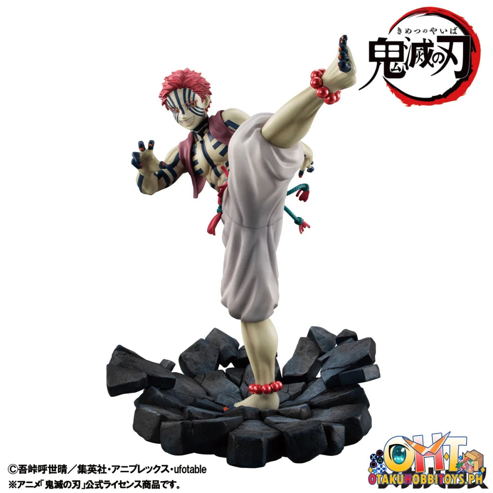 Megahouse G.E.M. series Demon Slayer: Kimetsu no Yaiba Upper Rank 3 Akaza (Repeat) Scale Figure