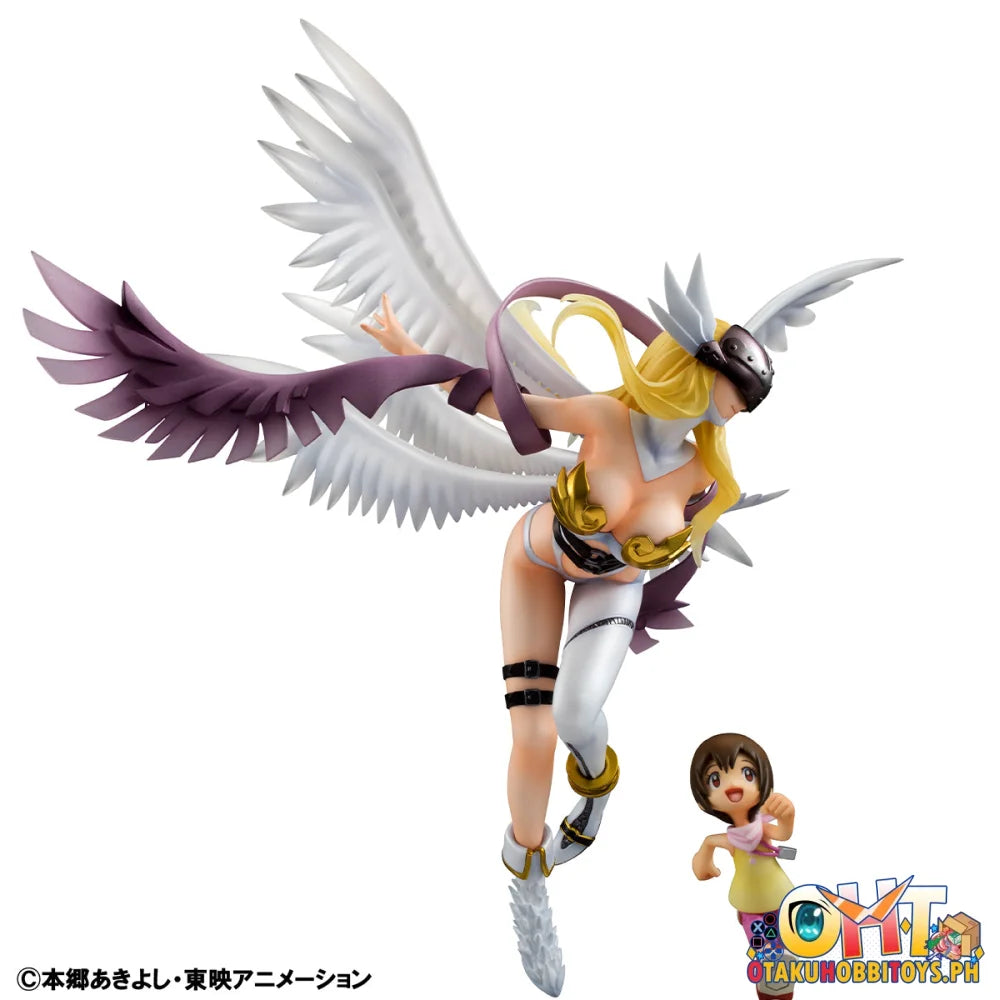 Megahouse G.E.M. Series Digimon Adventure Angewomon & Hikari Yagami (Repeat) Scale Figure