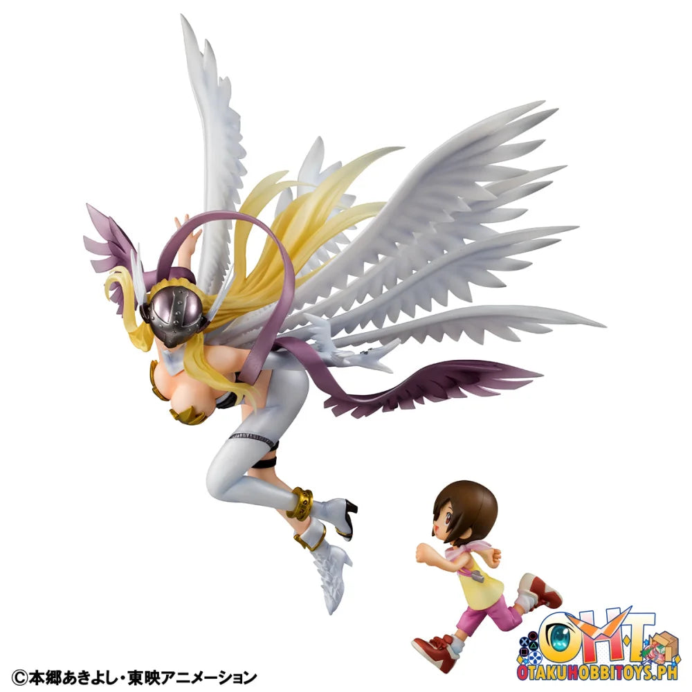 Megahouse G.E.M. Series Digimon Adventure Angewomon & Hikari Yagami (Repeat) Scale Figure