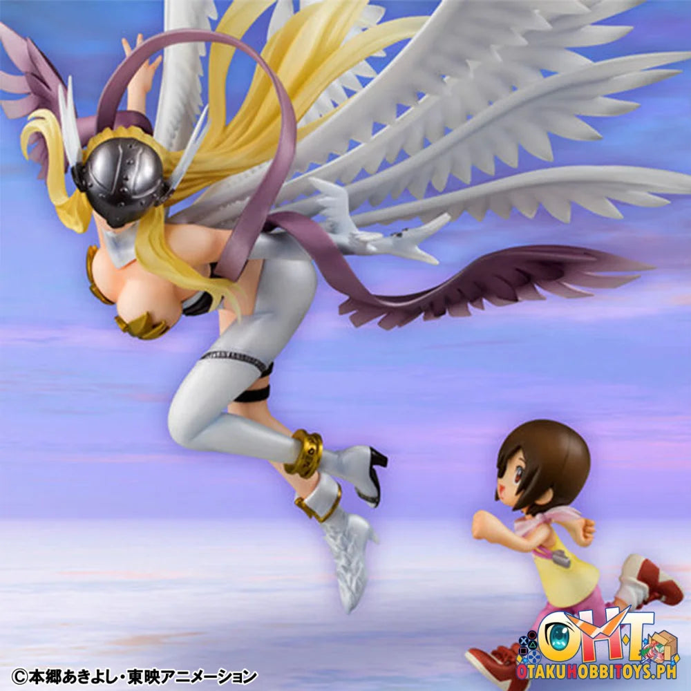 Megahouse G.E.M. Series Digimon Adventure Angewomon & Hikari Yagami (Repeat) Scale Figure