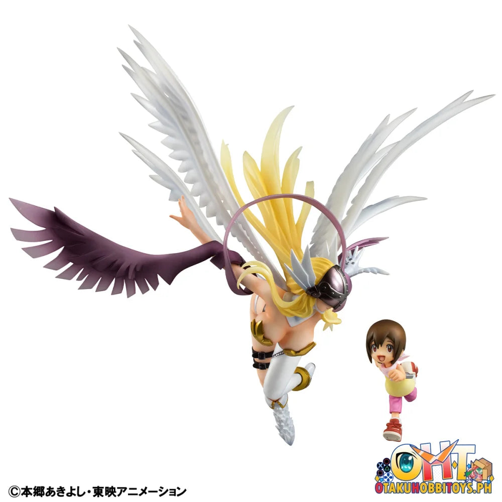 Megahouse G.E.M. Series Digimon Adventure Angewomon & Hikari Yagami (Repeat) Scale Figure