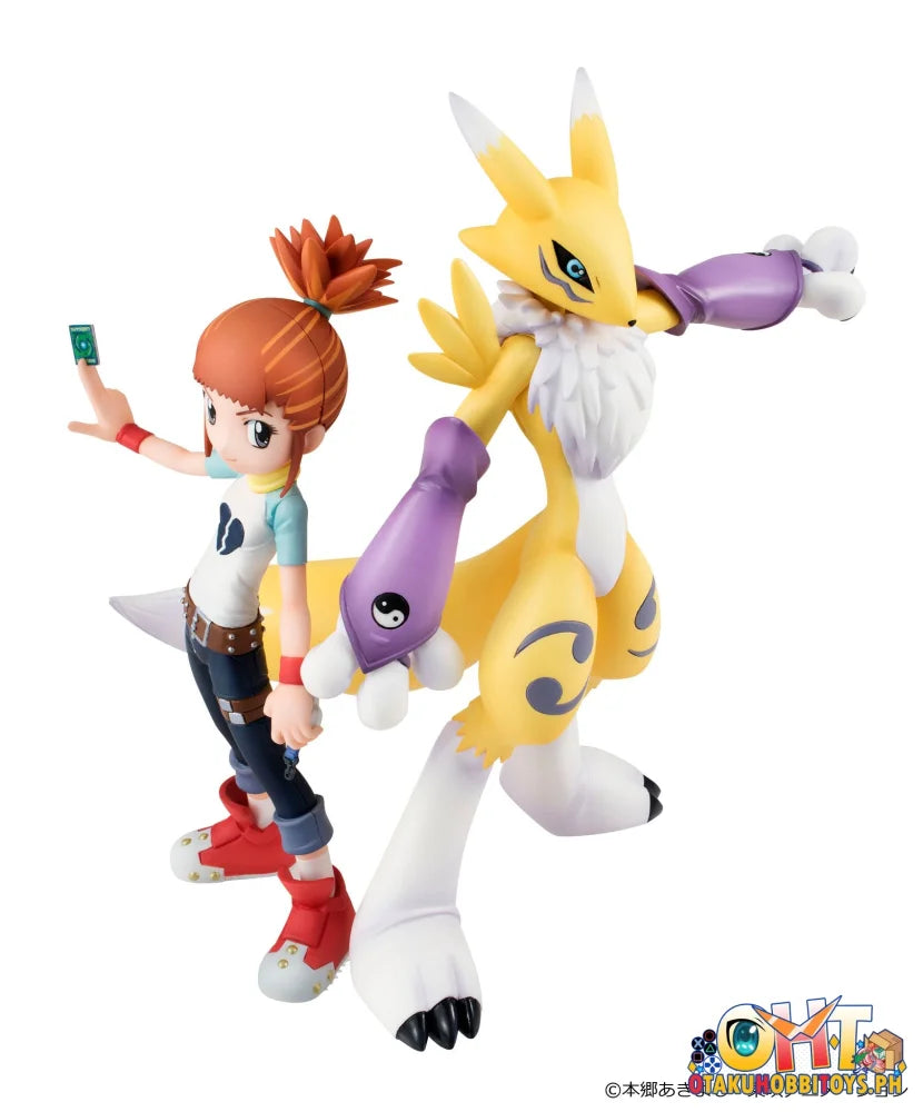 Megahouse G.E.M. Series Digimon Tamers Renamon & Ruki Makino (Repeat) - Scale Figure