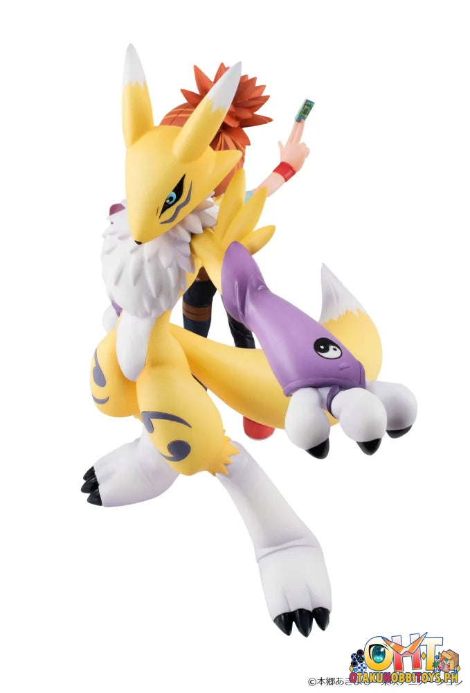 Megahouse G.E.M. Series Digimon Tamers Renamon & Ruki Makino (Repeat) - Scale Figure