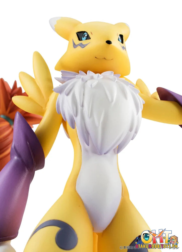 Megahouse G.E.M. Series Digimon Tamers Renamon & Ruki Makino (Repeat) - Scale Figure