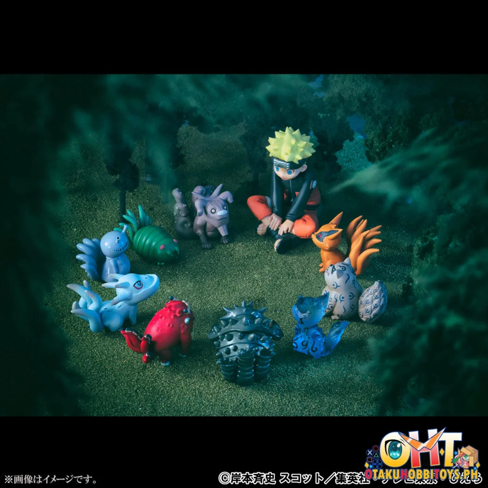 Megahouse G.E.M. Series GAIDEN NARUTO SHIPPUDEN UZUMAKI NARUTO & BIJU SET (Repeat) Scale Figure
