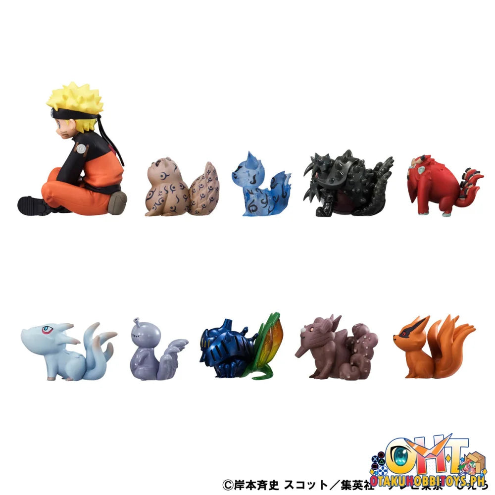 Megahouse G.E.M. Series GAIDEN NARUTO SHIPPUDEN UZUMAKI NARUTO & BIJU SET (Repeat) Scale Figure