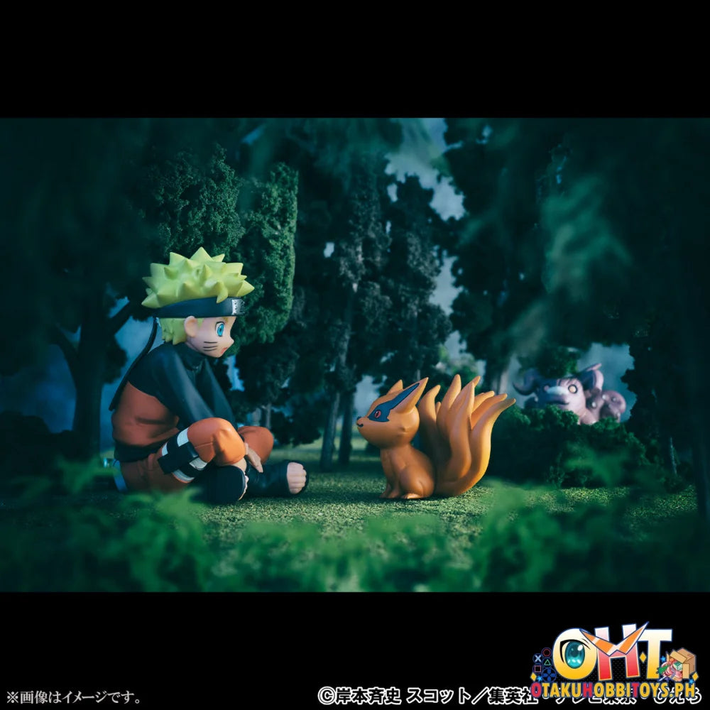 Megahouse G.E.M. Series GAIDEN NARUTO SHIPPUDEN UZUMAKI NARUTO & BIJU SET (Repeat) Scale Figure