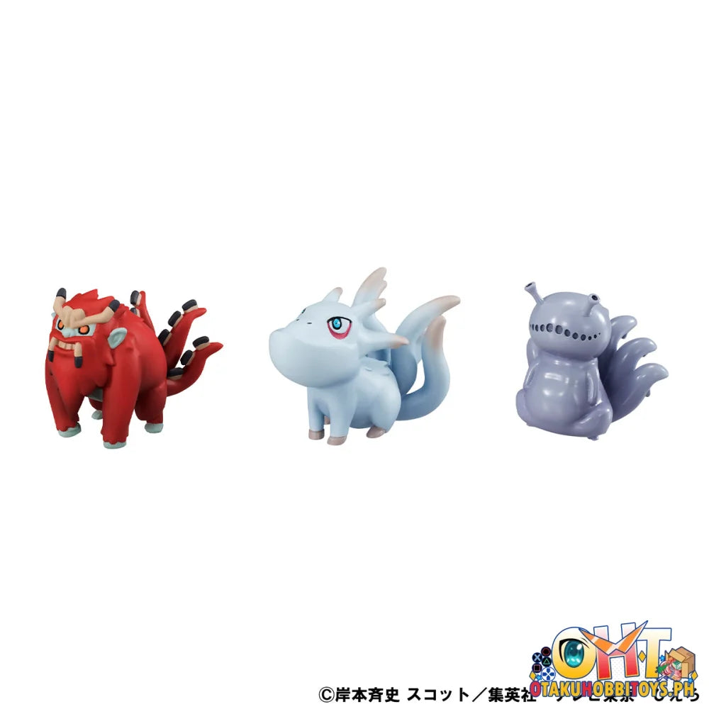 Megahouse G.E.M. Series GAIDEN NARUTO SHIPPUDEN UZUMAKI NARUTO & BIJU SET (Repeat) Scale Figure
