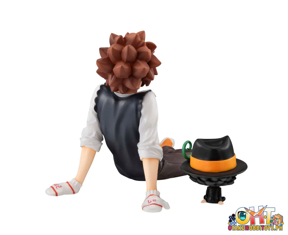 Megahouse G.E.M. Series Katekyo Hitman Reborn! Palm size Tsuna & Reborn / Hibari & Hibird set Scale Figure