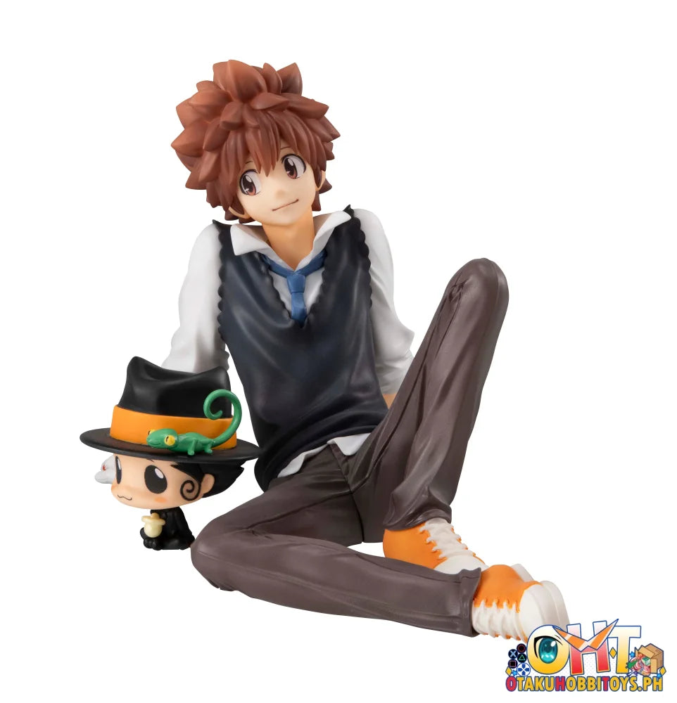 Megahouse G.E.M. Series Katekyo Hitman Reborn! Palm size Tsuna & Reborn Scale Figure