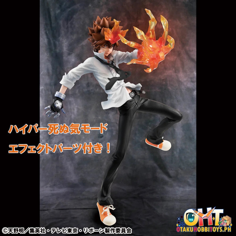 Megahouse G.E.M. Series Katekyo Hitman Reborn! Tsunayoshi Sawada & Kyoya Hibari & Reborn set (Repeat) Scale Figure