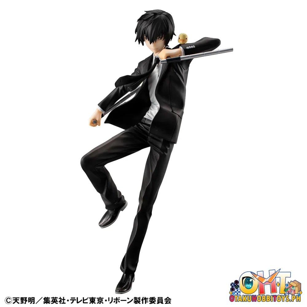 Megahouse G.E.M. Series Katekyo Hitman Reborn! Tsunayoshi Sawada & Kyoya Hibari & Reborn set (Repeat) Scale Figure
