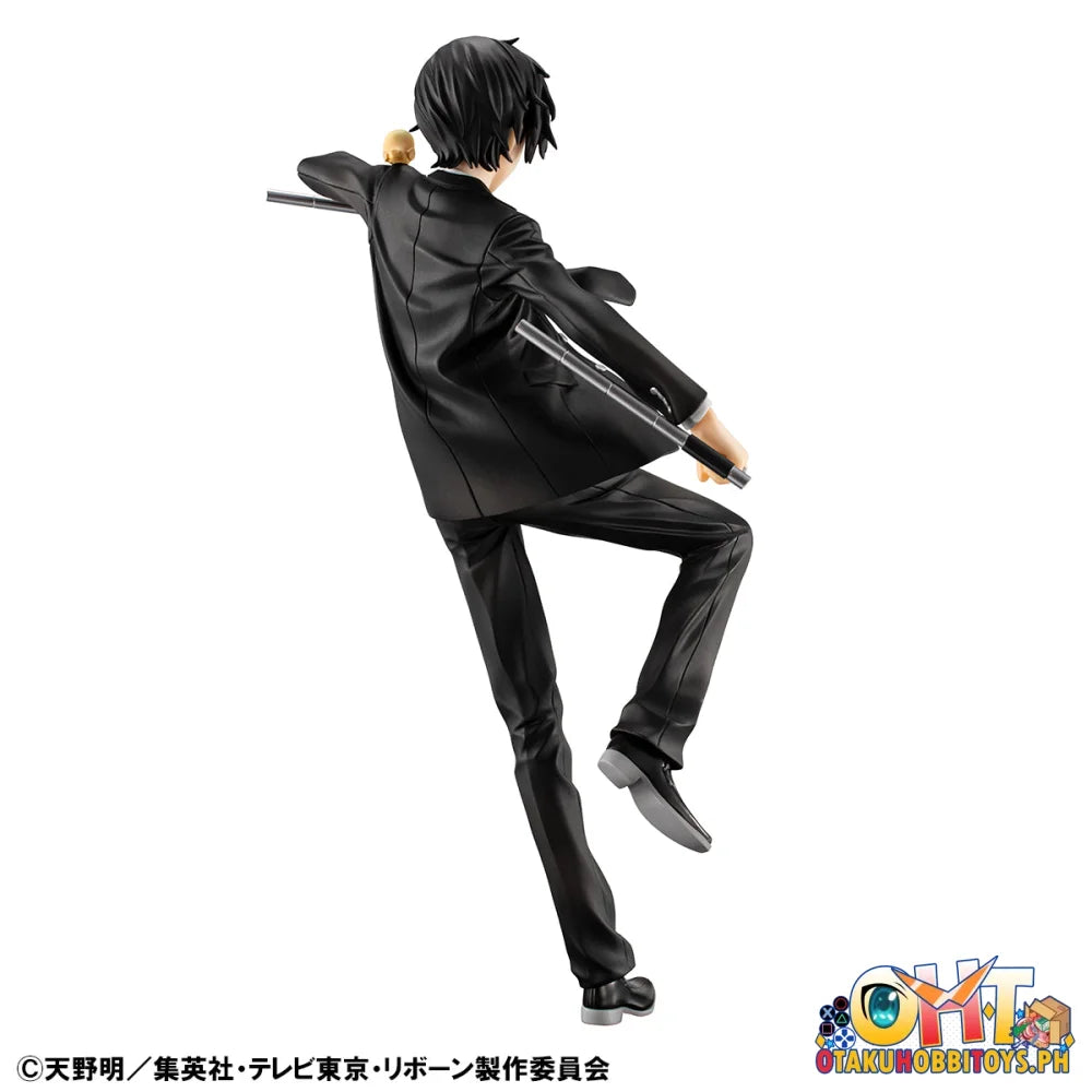 Megahouse G.E.M. Series Katekyo Hitman Reborn! Tsunayoshi Sawada & Kyoya Hibari & Reborn set (Repeat) Scale Figure