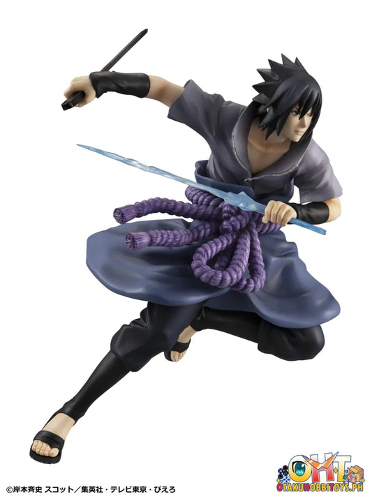 Megahouse G.E.M. Series Naruto Shippuden Sasuke Uchiha Great Ninja War Ver. (Repeat) - Scale Figure