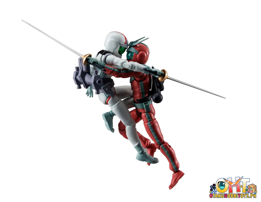 Megahouse G.M.G. COLLECTION EX 09 Mobile Suit Gundam Earth Federation Amuro Ray & Char Aznable Normal Suit Ver.[with