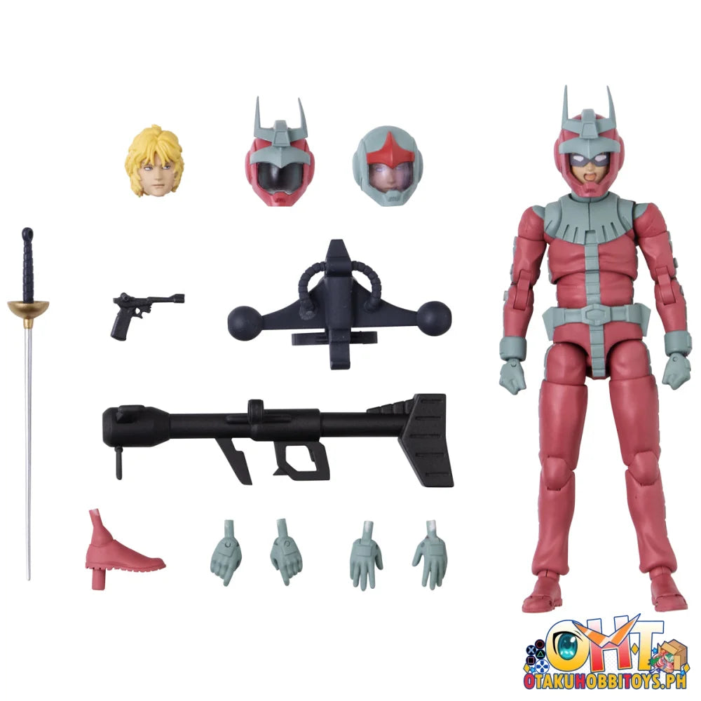 Megahouse G.M.G. COLLECTION EX 09 Mobile Suit Gundam Earth Federation Amuro Ray & Char Aznable Normal Suit Ver.[with