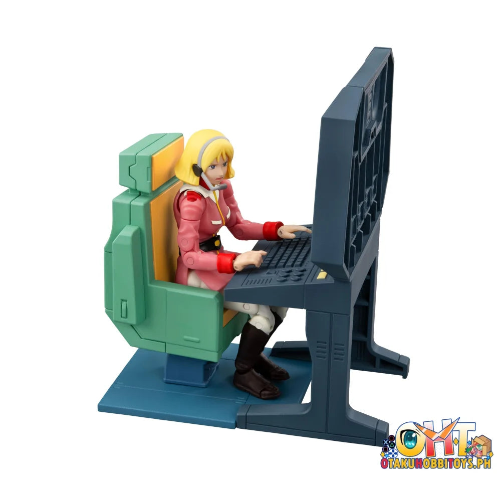 Megahouse G.M.G. COLLECTION EX Mobile Suit Gundam White Base Bridge Radio Operator Desk Set [with gift]