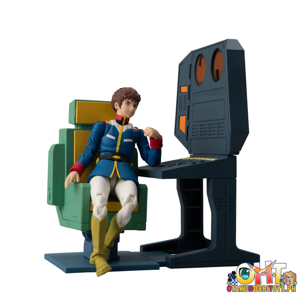 Megahouse G.M.G. COLLECTION EX Mobile Suit Gundam White Base Bridge Radio Operator Desk Set [with gift]
