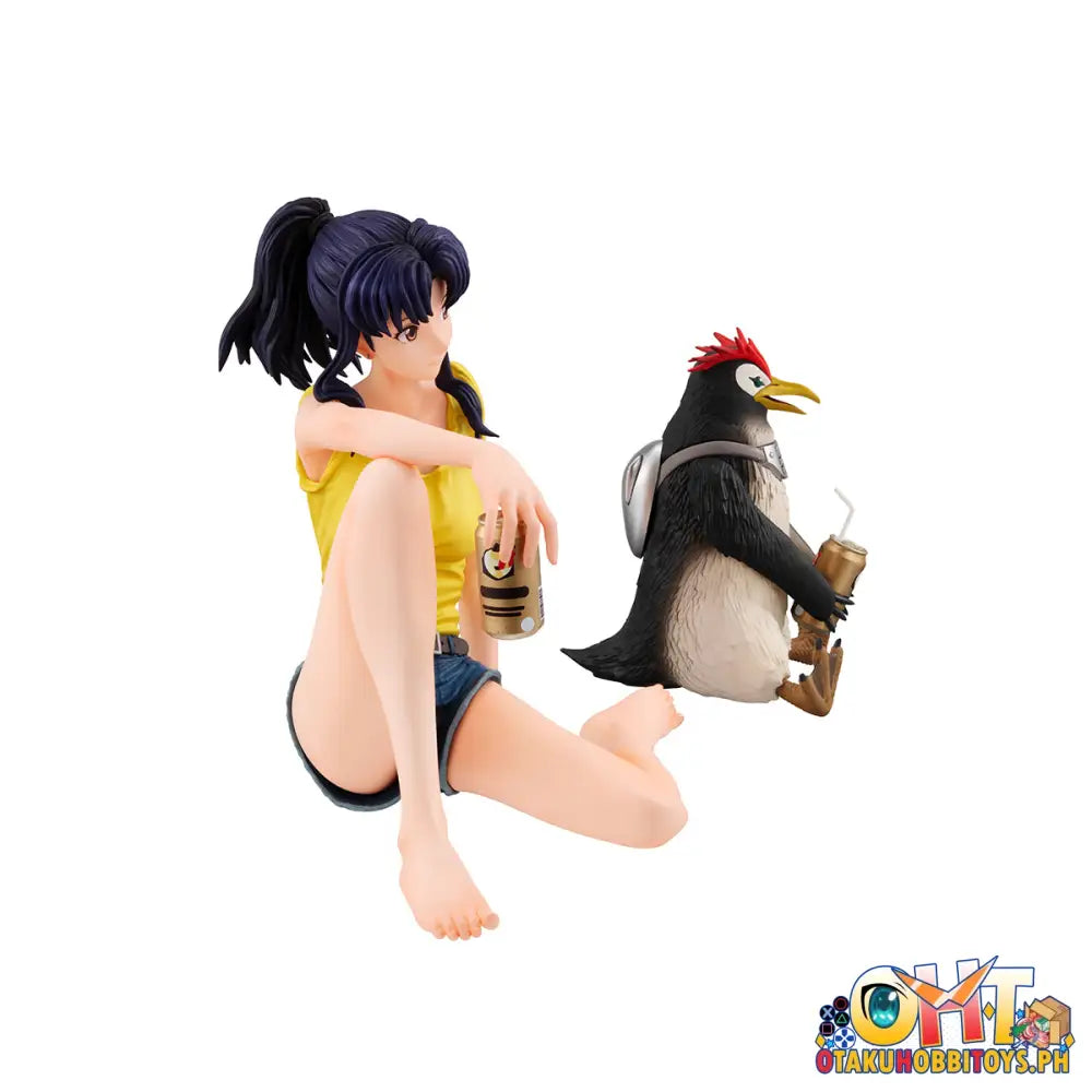 Megahouse Gals Series Rebuild Of Evangelion Misato Katsuragi & Penpen Vol.2 Scale Figure