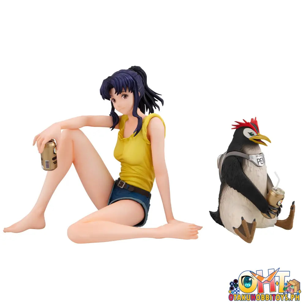 Megahouse Gals Series Rebuild Of Evangelion Misato Katsuragi & Penpen Vol.2 Scale Figure