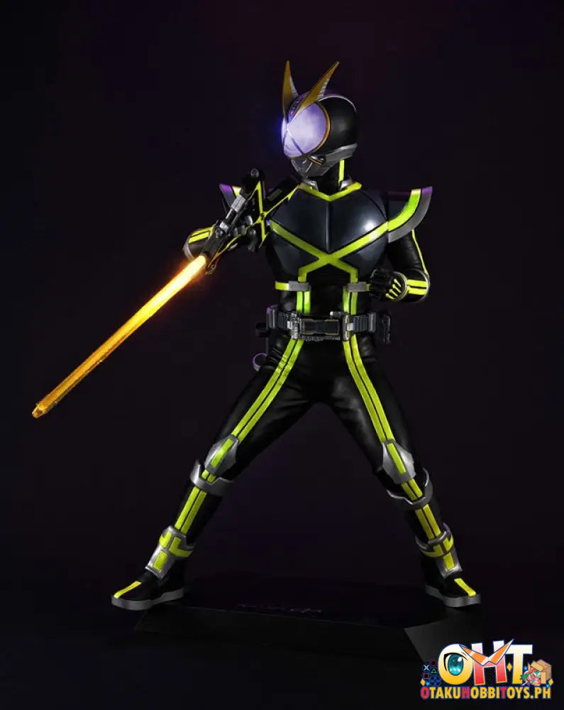Megahouse Kamen Rider New No. 1 Ultimate Article Figure - LED Light-Up Eyes & Belt, 80th Anniversary Edition