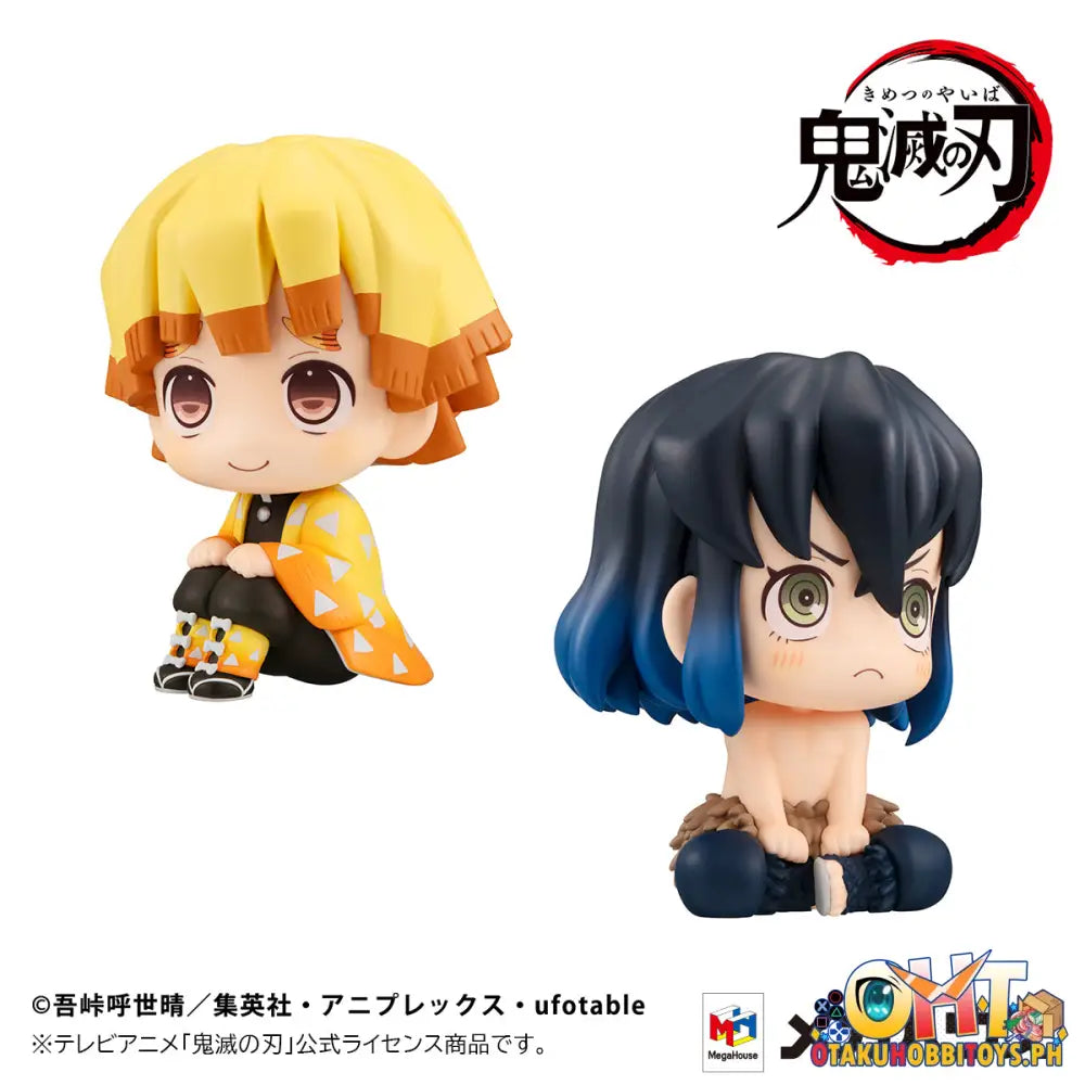 Megahouse Look Up Demon Slayer: Kimetsu No Yaiba Zenitsu Agatsuma Smile Ver.＆ Inosuke Hashibira