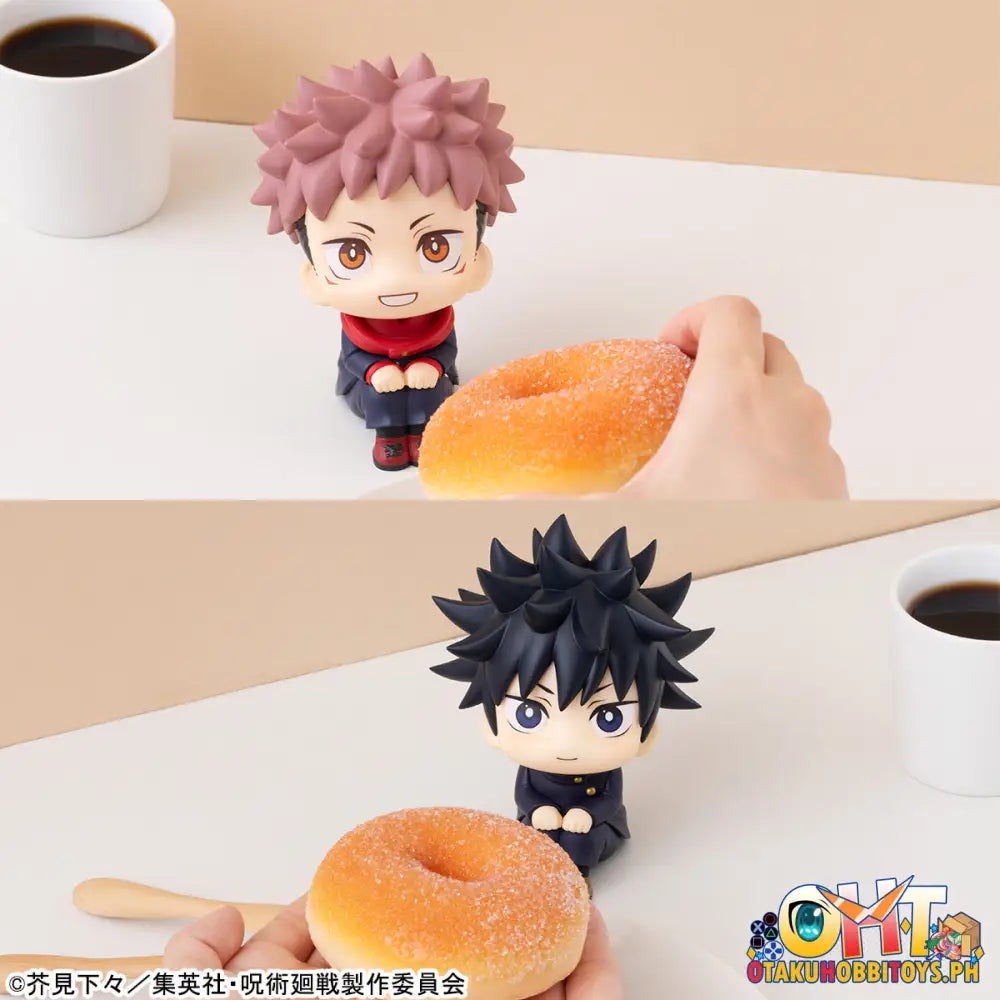 Megahouse Look Up Jujutsu Kaisen Yuji Itadori Laugh Ver Megumi Fushiguro Smile Ver. Set [With Gift]