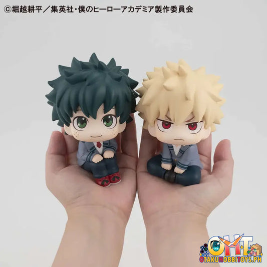 Megahouse Look Up My Hero Academia Izuku Midoriya Katsuki Bakugo Set [With Gift]