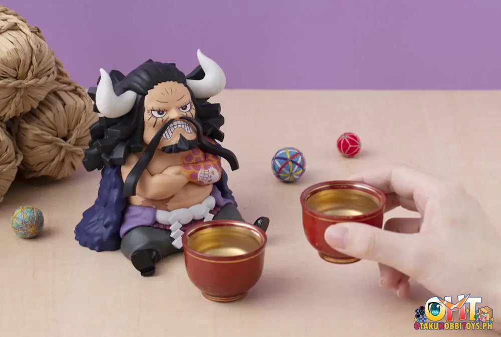 Megahouse Look Up One Piece Kaidou Of The Beasts & Big Mom Set [With Gourd Semla]
