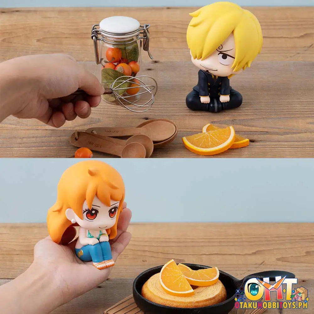 Megahouse Look Up One Piece Sanji & Nami Set [With Cloche Orange]