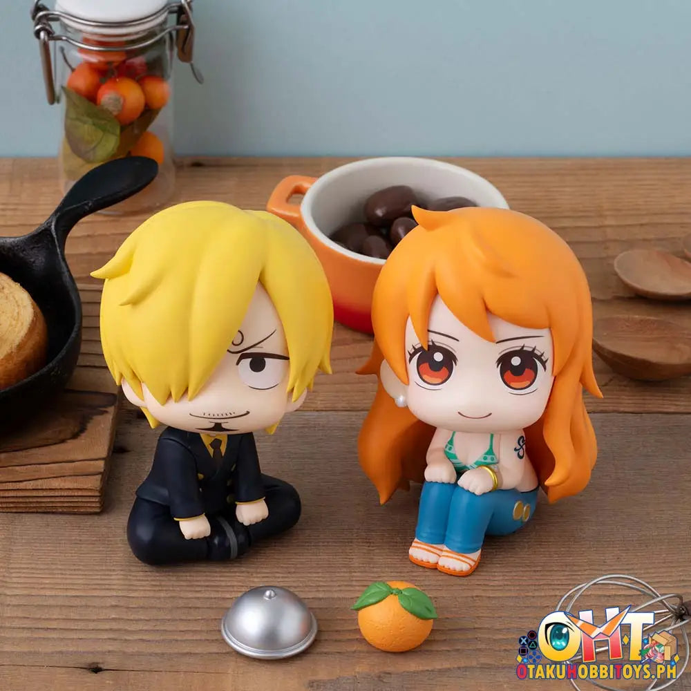Megahouse Look Up One Piece Sanji & Nami Set [With Cloche Orange]