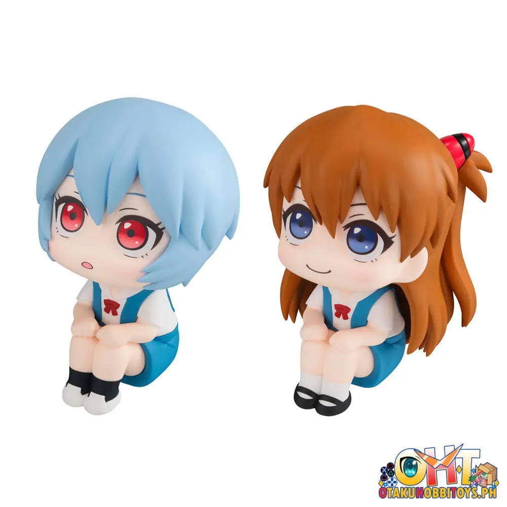 Megahouse Look Up Rebuild Of Evangelion Rei Ayanami Shikinami Asuka Langley Set [With Gift]