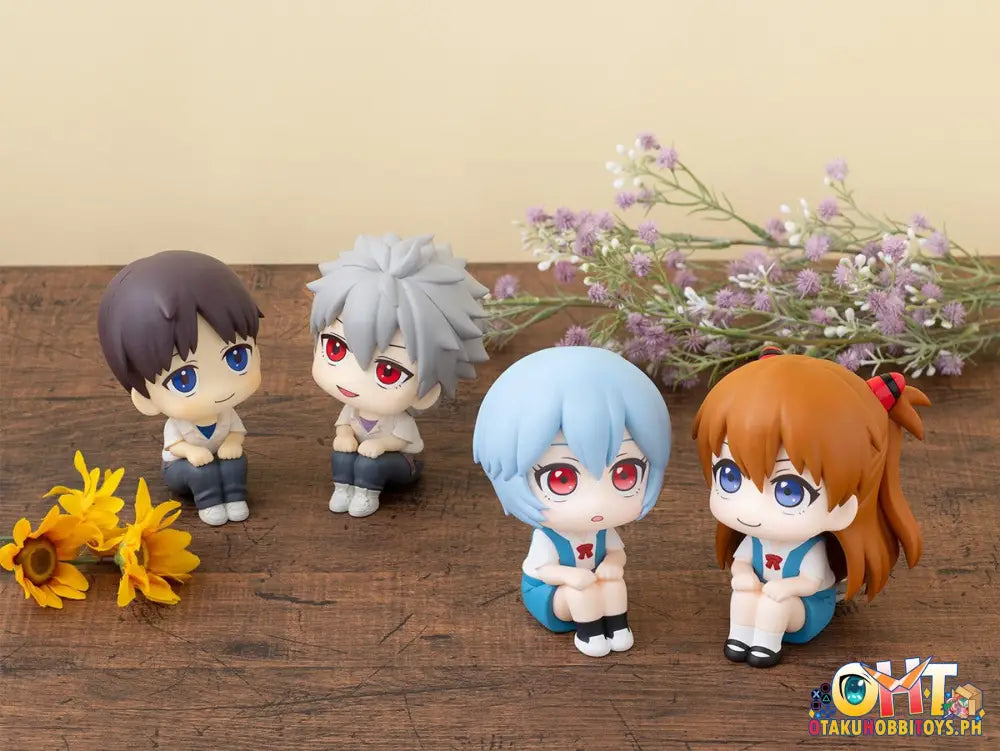 Megahouse Look Up Rebuild Of Evangelion Rei Ayanami Shikinami Asuka Langley Set [With Gift]