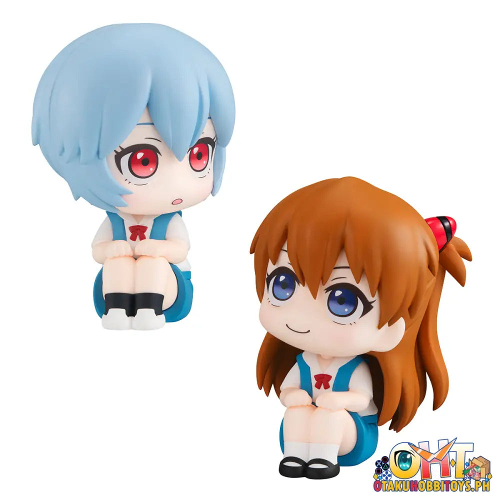 Megahouse Look Up Rebuild Of Evangelion Rei Ayanami Shikinami Asuka Langley Set [With Gift]