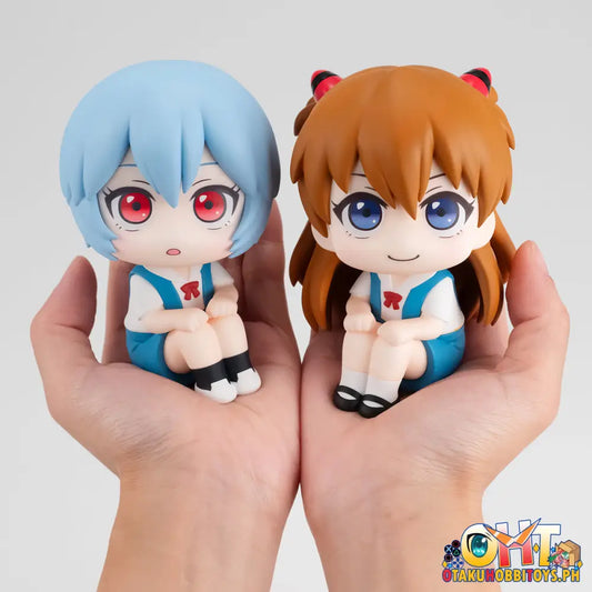 Megahouse Look Up Rebuild Of Evangelion Rei Ayanami Shikinami Asuka Langley Set [With Gift]