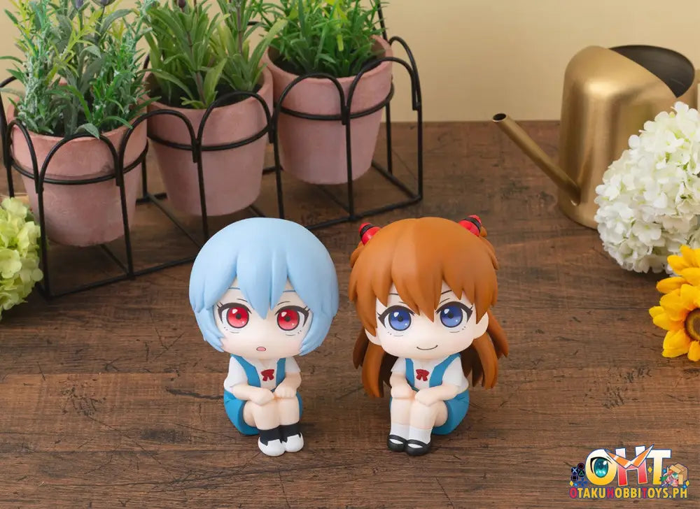 Megahouse Look Up Rebuild Of Evangelion Rei Ayanami Shikinami Asuka Langley Set [With Gift]