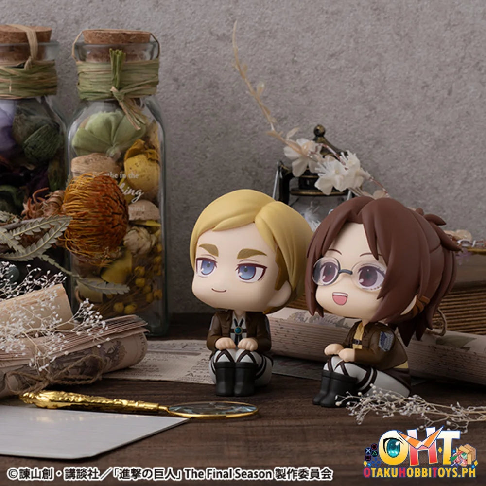 Megahouse Lookup Attack on Titan Hange Zoe & Erwin Smith set [with gift]