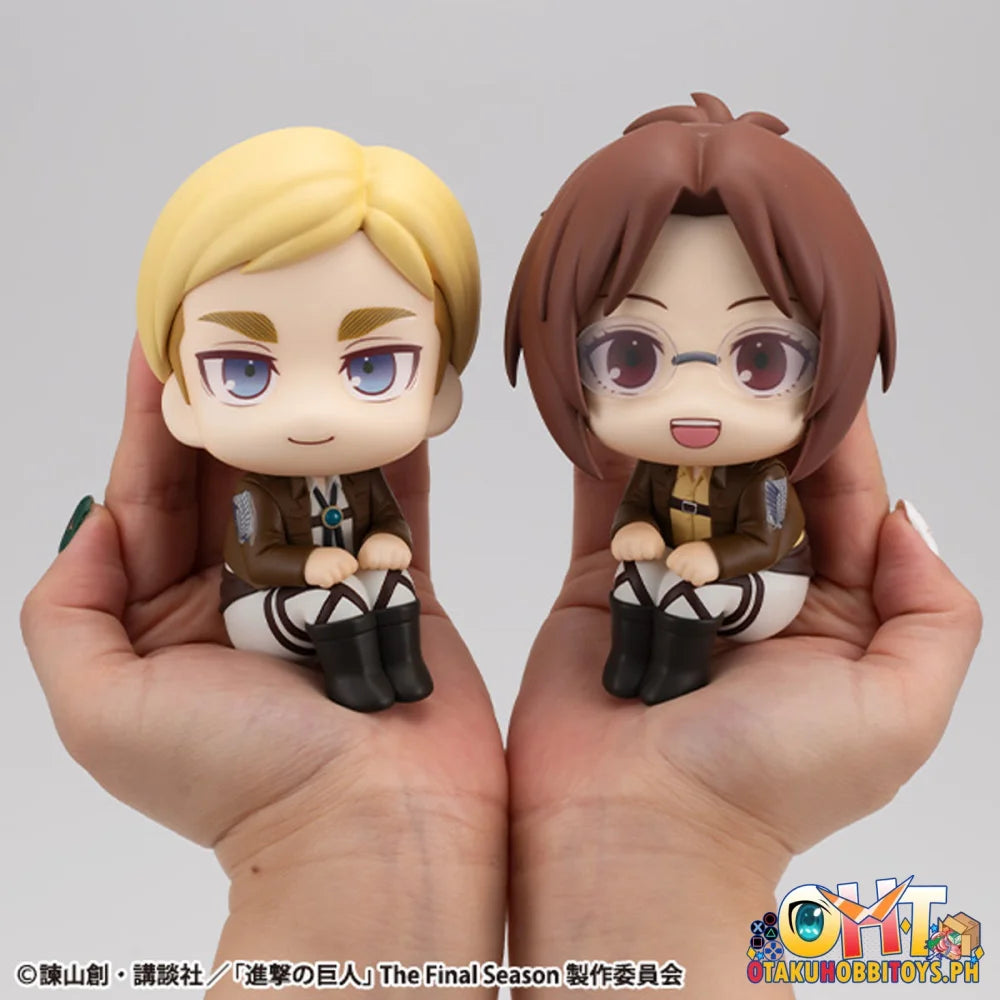 Megahouse Lookup Attack on Titan Hange Zoe & Erwin Smith set [with gift]