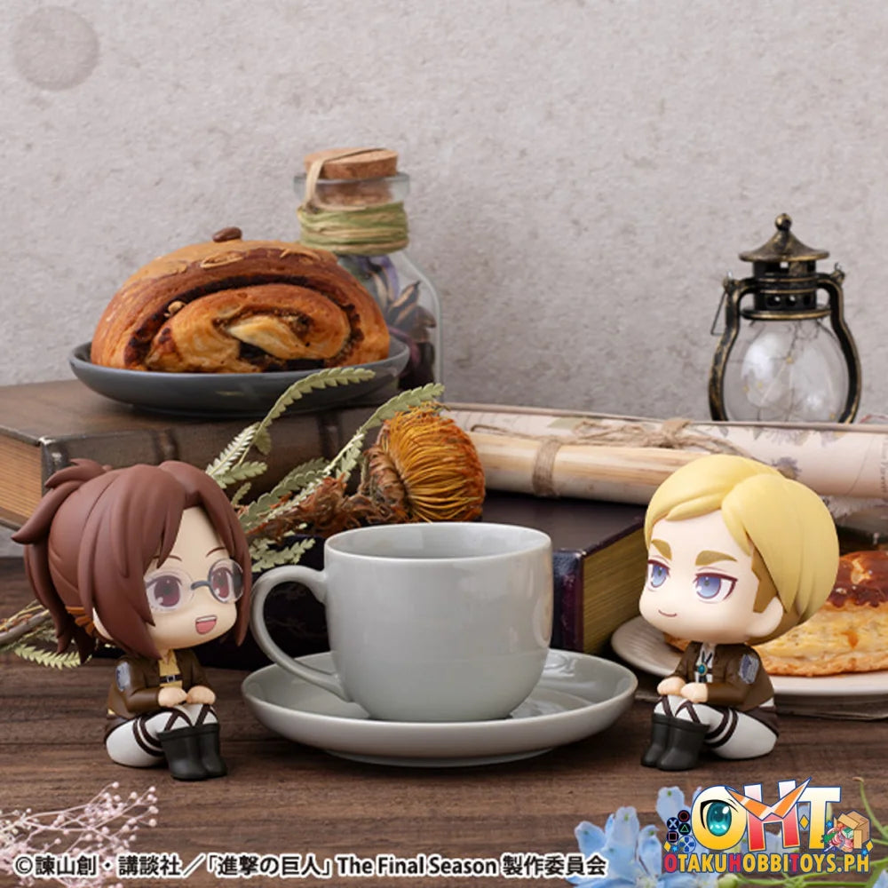 Megahouse Lookup Attack on Titan Hange Zoe & Erwin Smith set [with gift]