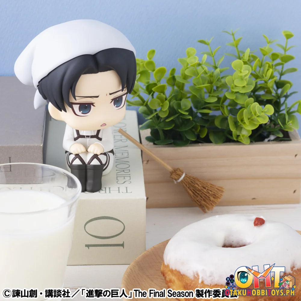 Megahouse Lookup Attack on Titan Levi Cleaning up Ver. & Mikasa Ackerman set [with gift]