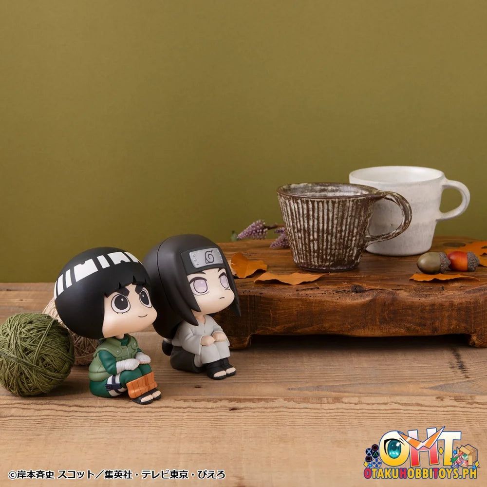 Megahouse LookUp NARUTO Shippuden Rock Lee & Neji Hyuga Set [with Gift]