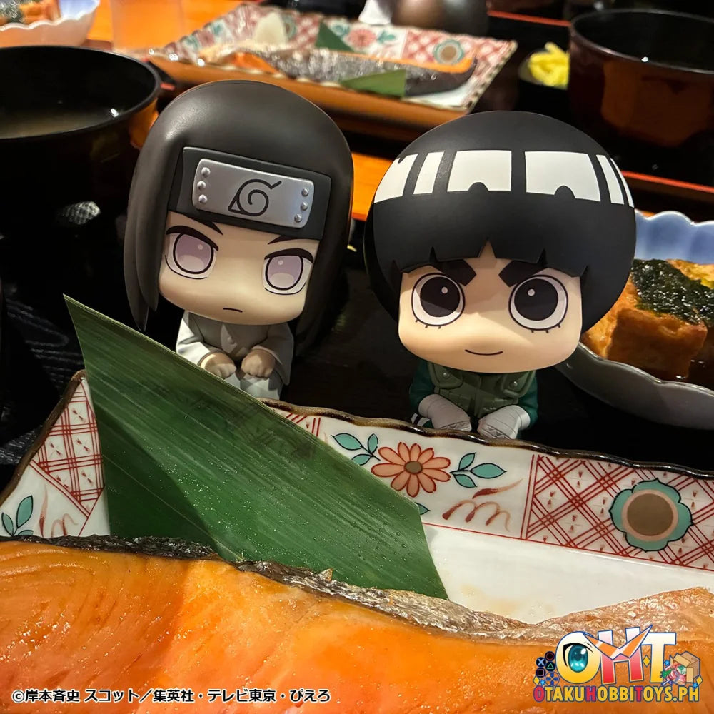 Megahouse LookUp NARUTO Shippuden Rock Lee & Neji Hyuga Set [with Gift]