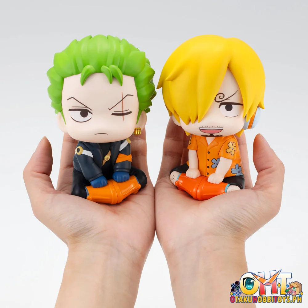 Megahouse Lookup ONE PIECE Roronoa Zoro & Sanji Ver. Future Island Egghead[with gift] Look up