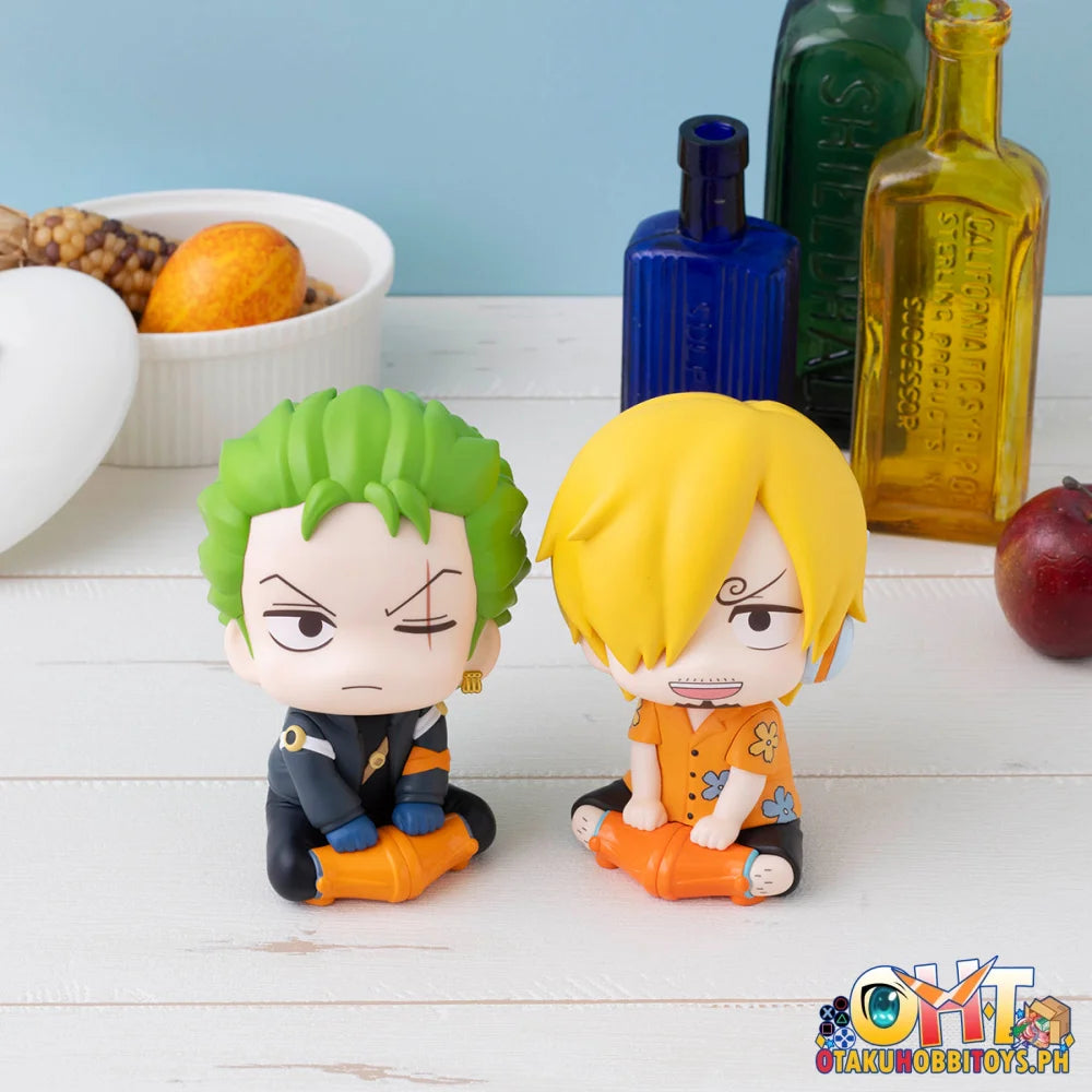 Megahouse Lookup ONE PIECE Roronoa Zoro & Sanji Ver. Future Island Egghead[with gift] Look up