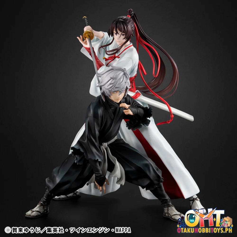 Megahouse Lucrea Jigokuraku Gabimaru & Sagiri Yamadaasaemon Scale Figure