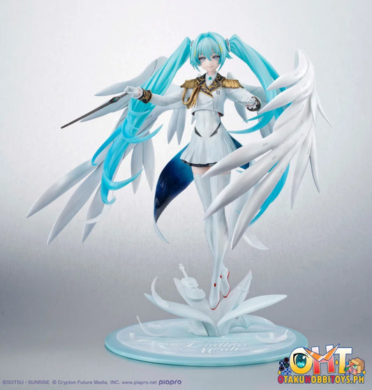 Megahouse Lucrea Mobile Suit Gundam 45th Anniversary X Hatsune Miku Hatsune Miku X Wing Gundam Zero EW Scale Figure